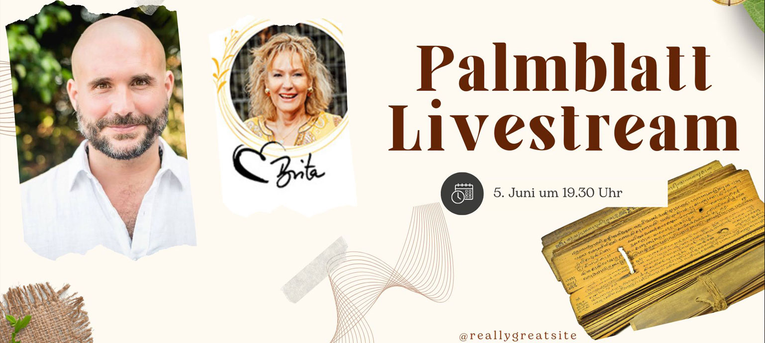 Livestream ueber die Palmblaetter