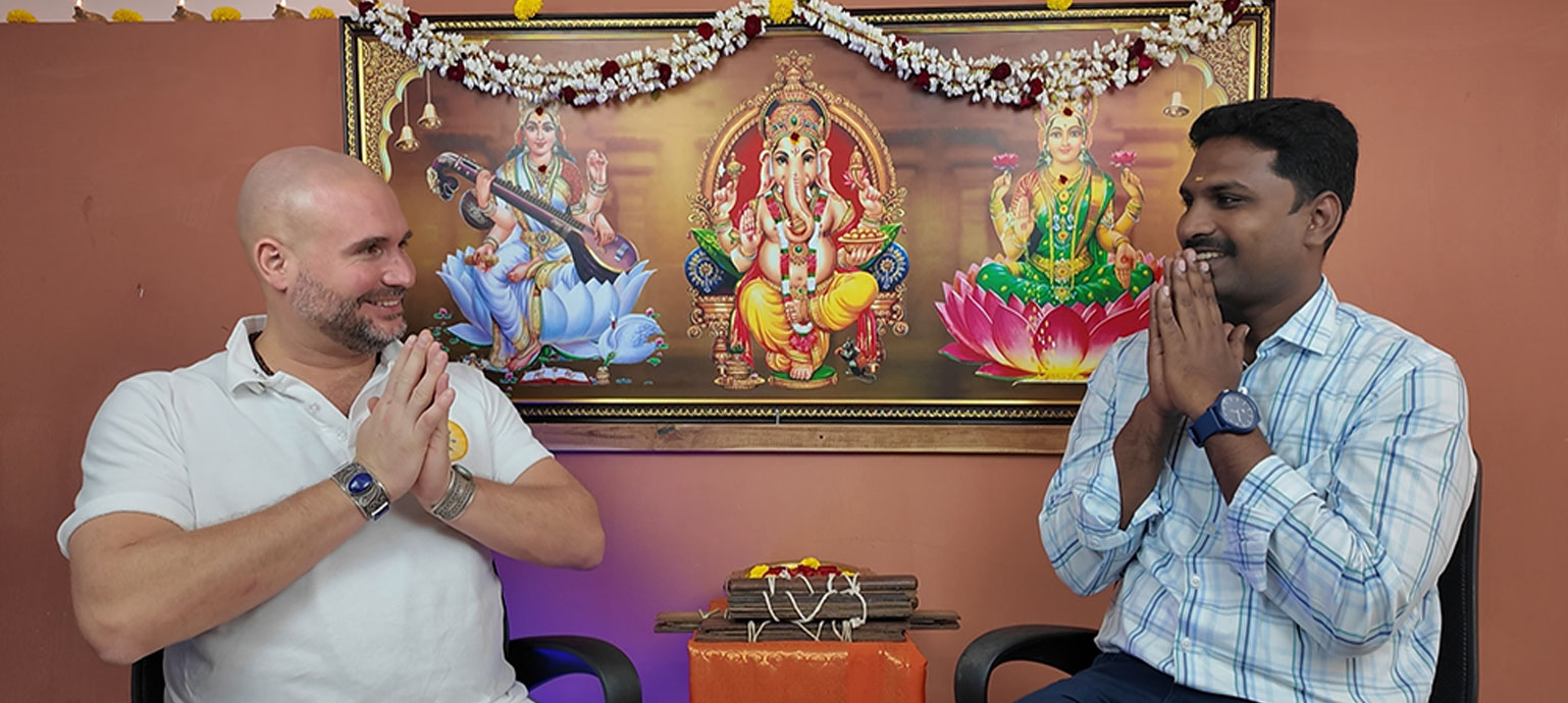 Heilende Feuerzeremonie - Tryambakam Homa